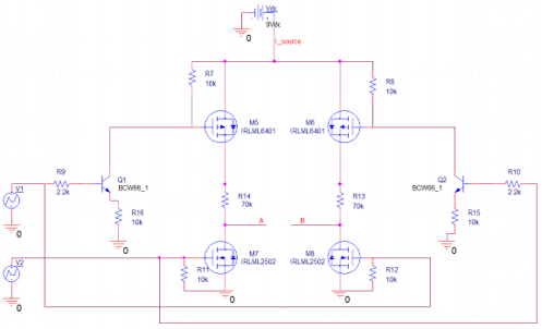 LC driver schematic